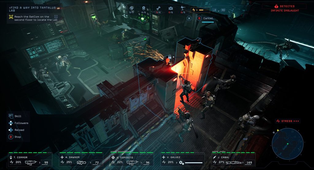 Aliens Dark Descent screenshot