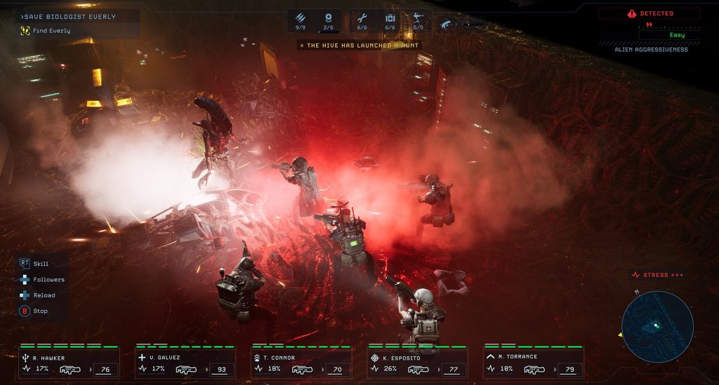 Aliens Dark Descent screenshot