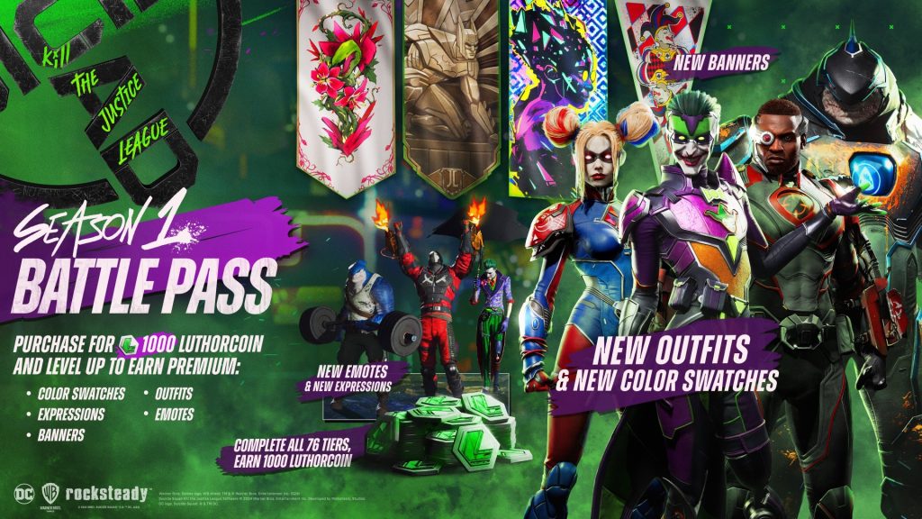 suicide squad season 1 battle pass